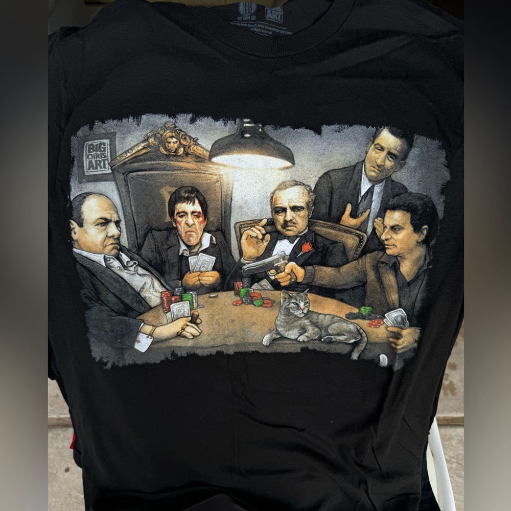 Godfather graphic tee.
